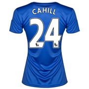 Chelsea Home Shirt 2013/14- Womens with Cahill 24 printing