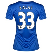 Chelsea Home Shirt 2013/14- Womens with Kalas 33 printing