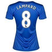 Chelsea Home Shirt 2013/14- Womens with Lampard 8 printing