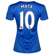 Chelsea Home Shirt 2013/14- Womens with Mata 10 printing