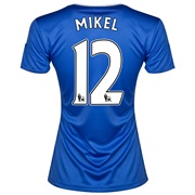 Chelsea Home Shirt 2013/14- Womens with Mikel 12 printing