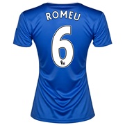Chelsea Home Shirt 2013/14- Womens with Romeu 6 printing