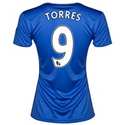 Chelsea Home Shirt 2013/14- Womens with Torres 9 printing