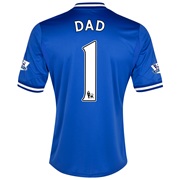 Chelsea Home Shirt 2013/14 with Dad 1 printing