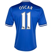 Chelsea Home Shirt 2013/14 with Oscar 11 printing