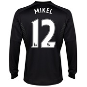 Chelsea Third Shirt 2013/14 - Long Slevve with Mikel 12 printing
