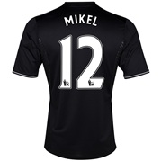 Chelsea Third Shirt 2013/14 with Mikel 12 printing
