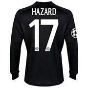 Chelsea UEFA Champions League Third Shirt 2013/14 - Long Sleeve with Hazard 17 printing