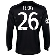Chelsea UEFA Champions League Third Shirt 2013/14 - Long Sleeve with Terry 26 printing