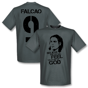 Colombia Falcao T-shirt - Dark Grey