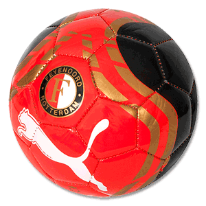 Feyenoord King Graphic Football - Red/Black/Gold 2013 2014