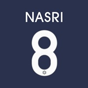 France Match Home Shirt 2013/15 Navy with Nasri 8 printing