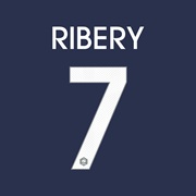 France Match Home Shirt 2013/15 Navy with Ribery 7 printing