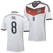 Germany Home Shirt 2013/15 - Kids with Ozil 8 printing