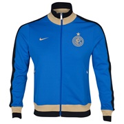 Inter Milan Authentic N98 Track Jacket - Royal Blue/Jersey Gold