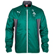 Ireland Presentation Jacket - Power Green/Dark Grey Heather Green