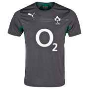 Ireland Workout Shirt - Dark Grey Heather/Power Green Dk Grey