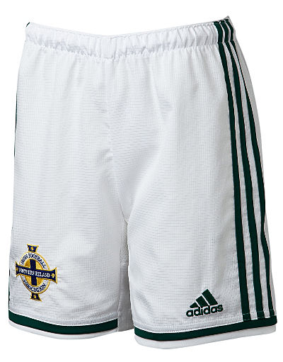 adidas Northern Ireland 2014 Junior Home Shorts