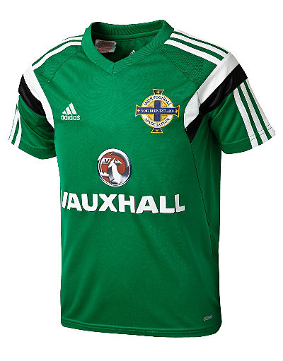 adidas Northern Ireland 2014 Training Shirt Junior