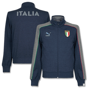 13-14 Italy T7 Track Jacket - Denim Blue