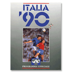 1990 WC Official Souvenir Programme - Italian Edition - WC Finals, Italy