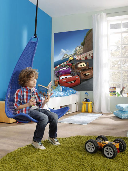 Disney Cars 'Italy' Photo Wall Mural 127 x 184 cm