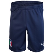 Italy Kids Training Shorts - Navy