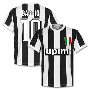 1989 Juventus Home Baggio 10 Retro Shirt