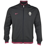 Juventus Authentic N98 Track Jacket - Anthracite/Pink Force