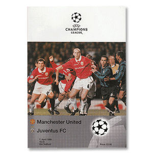 Manchester Utd v Juventus FC - C/L Semi Final Match at Old Trafford, Manchester - 7th April 1999