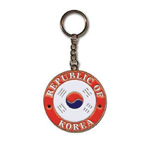 Korea Enamel Keyring