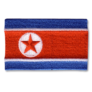 North Korea Flag Patch