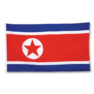 North Korea Large Flag