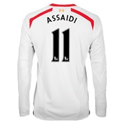 Liverpool Away Shirt 2013/14 - Long Sleeve with Assaidi 11 printing