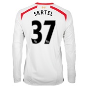 Liverpool Away Shirt 2013/14 - Long Sleeve with Skrtel 37 printing