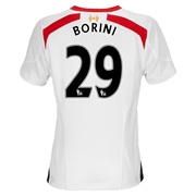 Liverpool Away Shirt 2013/14 - Womens with Borini 29 printing