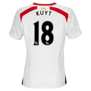 Liverpool Away Shirt 2013/14 - Womens with Kuyt 18 printing