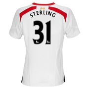 Liverpool Away Shirt 2013/14 - Womens with Sterling 31 printing