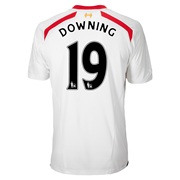 Liverpool Away Shirt 2013/14 with Downing 19 printing