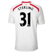 Liverpool Away Shirt 2013/14 with Sterling 31 printing
