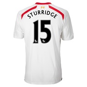 Liverpool Away Shirt 2013/14 with Sturridge 15 printing