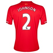 Liverpool Home Shirt 2013/14 kids with Johnson 2 printing