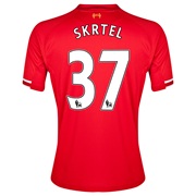 Liverpool Home Shirt 2013/14 kids with Skrtel 37 printing