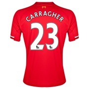 Liverpool Home Shirt 2013/14 with Carragher 23 printing