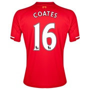 Liverpool Home Shirt 2013/14 with Coates 16 printing