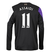 Liverpool Third Shirt 2013/14 - Long Sleeve with Assaidi 11 printing