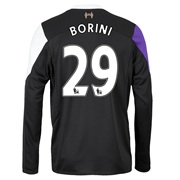 Liverpool Third Shirt 2013/14 - Long Sleeve with Borini 29 printing