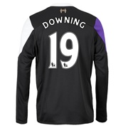 Liverpool Third Shirt 2013/14 - Long Sleeve with Downing 19 printing