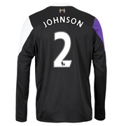 Liverpool Third Shirt 2013/14 - Long Sleeve with Johnson 2 printing