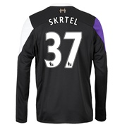 Liverpool Third Shirt 2013/14 - Long Sleeve with Skrtel 37 printing